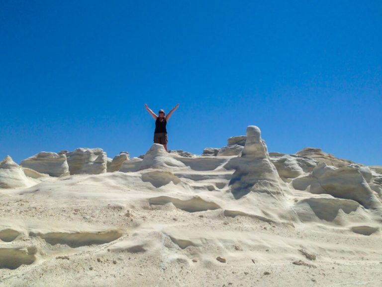 The Stunning Lunar Landscape of Sarakiniko, Milos