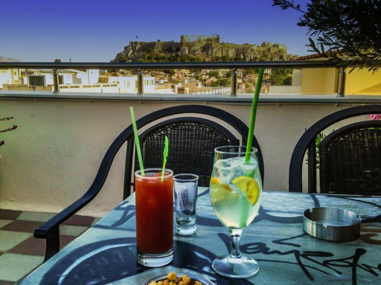 Arrival in Athens – and What a View!