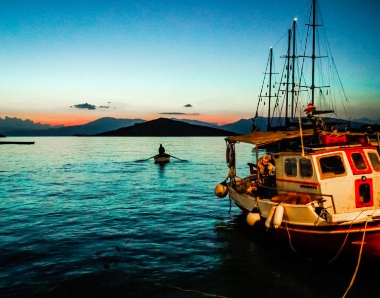 Ftenagia Beach and a Sunset Trip to the Castle and Monastery