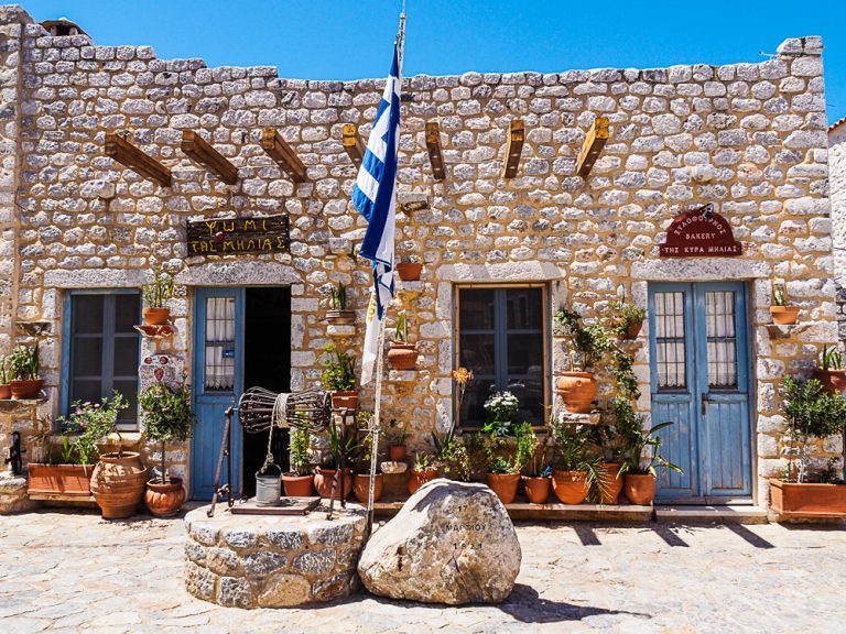 Arrival at Areopolis