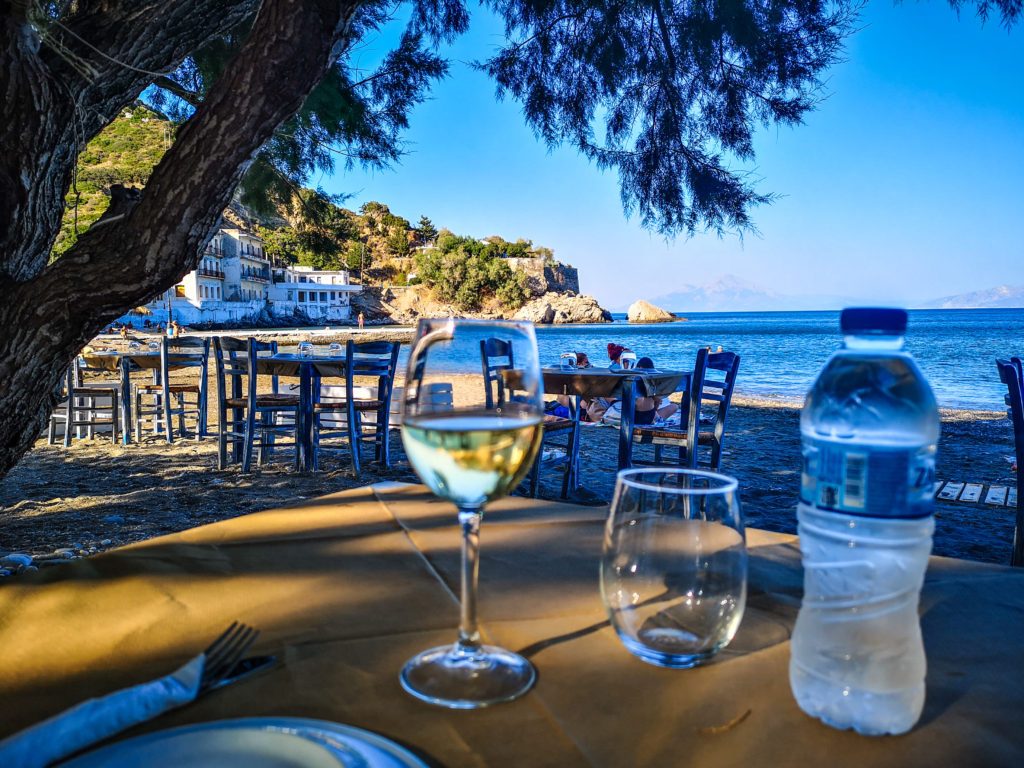 Therma & Agios Kyrikos Guide: What to See, Where to Eat, Thermal Springs, Beaches & Breakfast at Oinoi Hotel