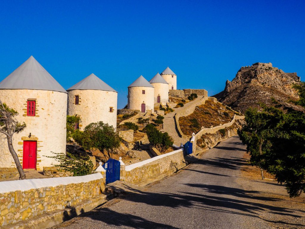 A Dawn Walk to Leros’ Windmills: Alinda to Platanos and Pandeli, Plus a Farewell Visit to Archontiko Angelou