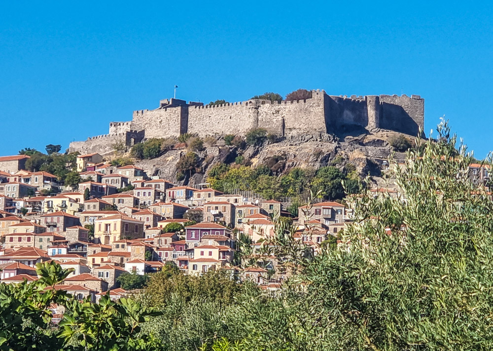 Molyvos!  And Relax.  (She says!)