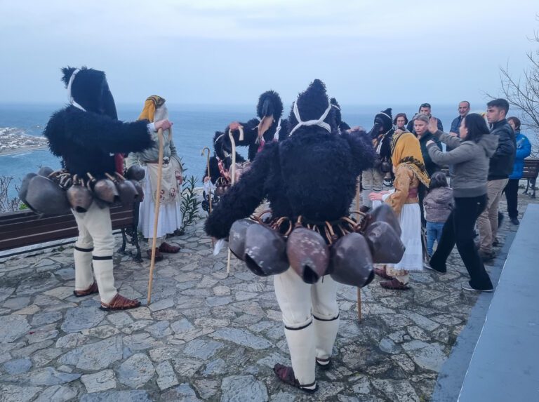 Carnival Comes to Kastro – There’s a Goat on my Roof!