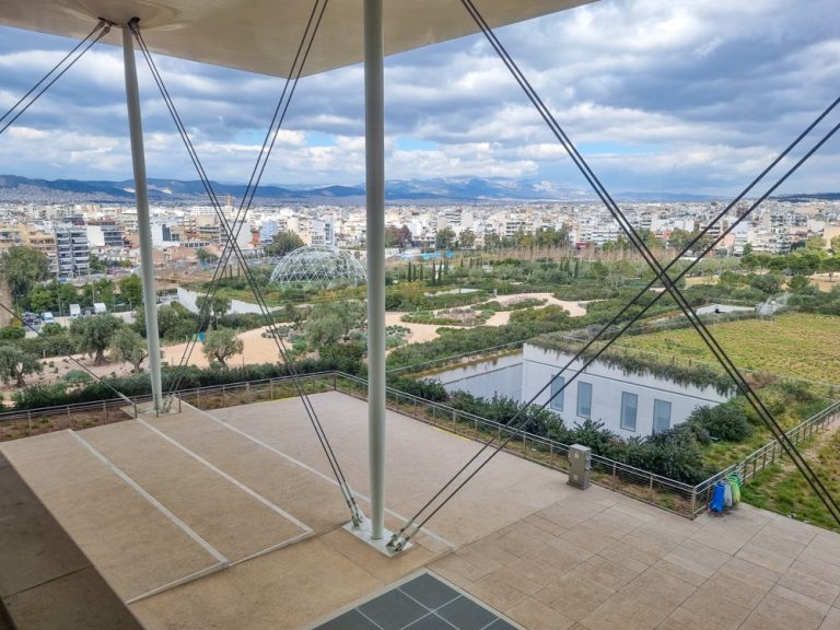 Following in the Footsteps of Monty Don Part 1 – Stavros Niarchos Foundation Cultural Centre