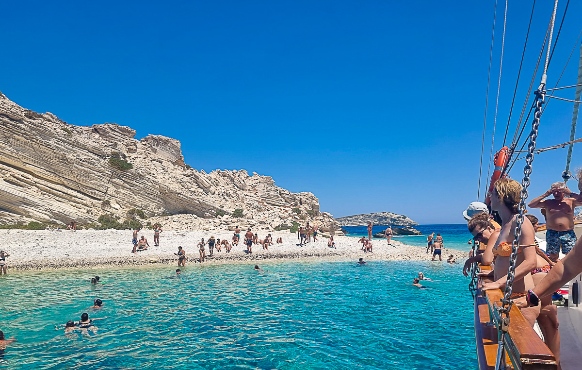 Lipsi – The Rena Five Island Boat Cruise