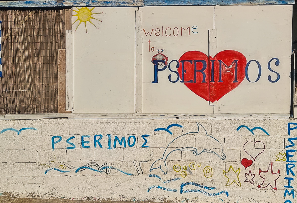 Arrival on Pserimos!