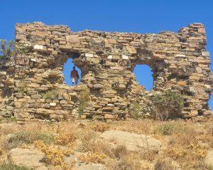 View of Kalekoy Castle, Gokceada