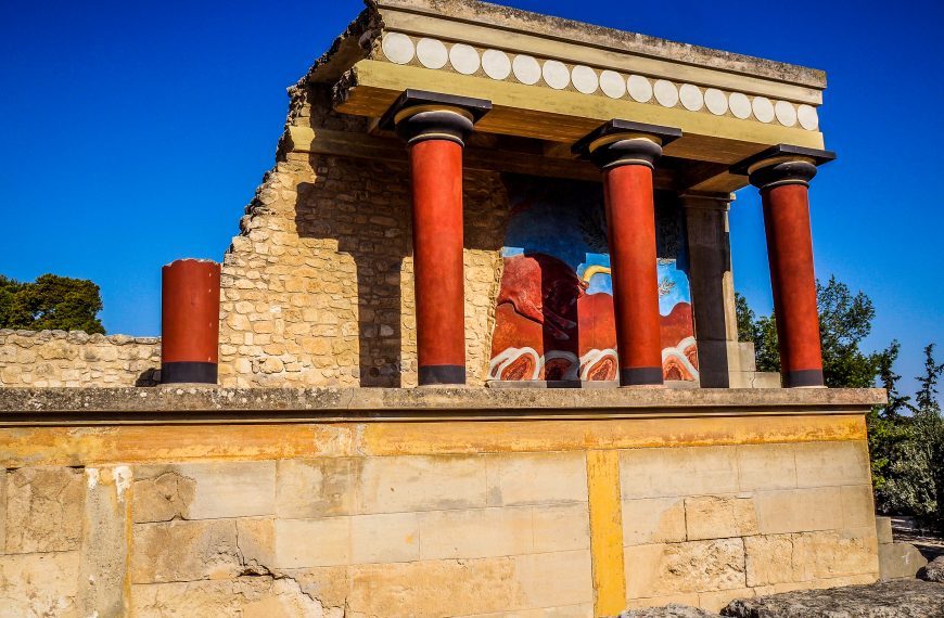 Knossos in Crete