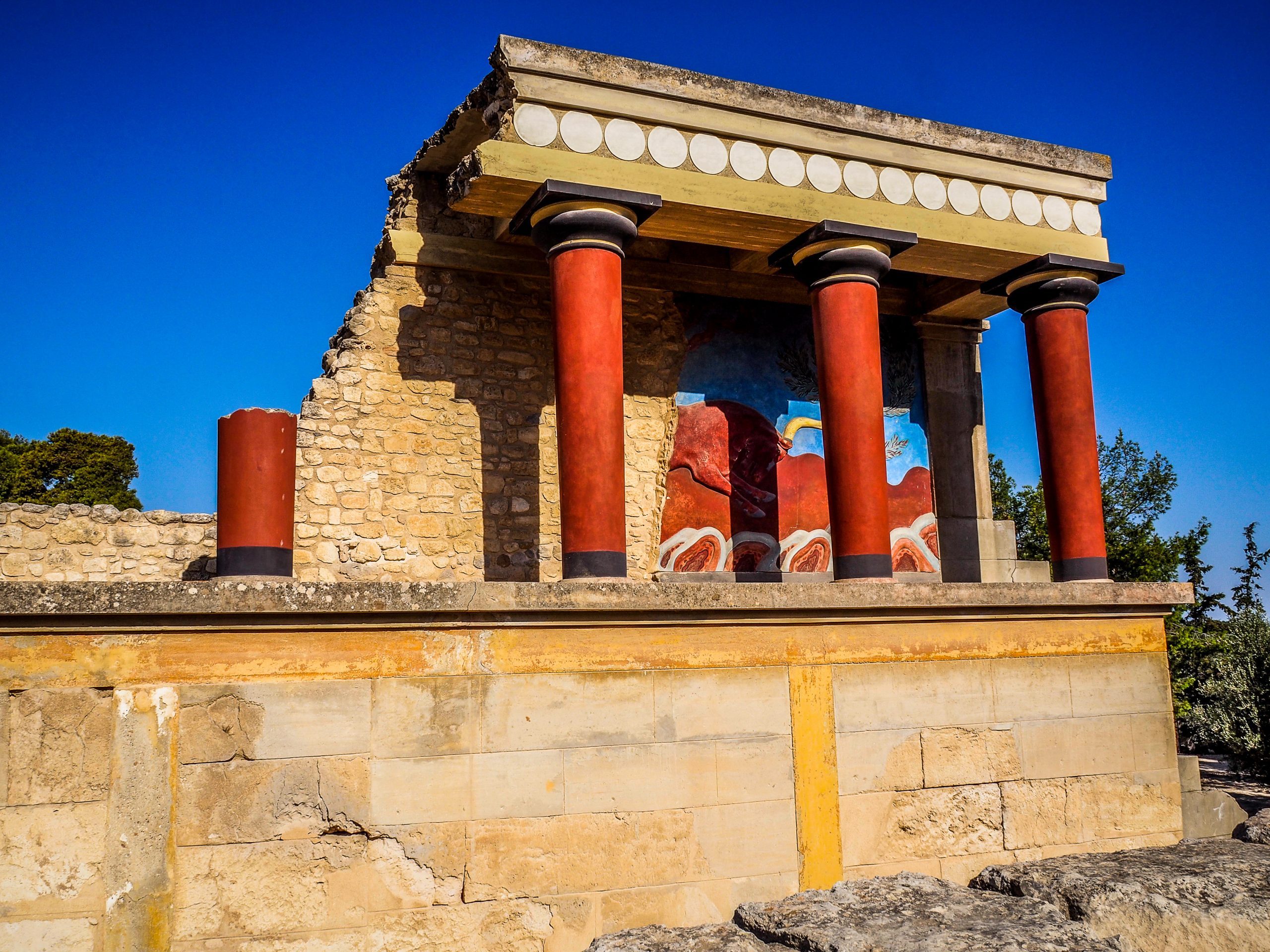 Knossos in Crete
