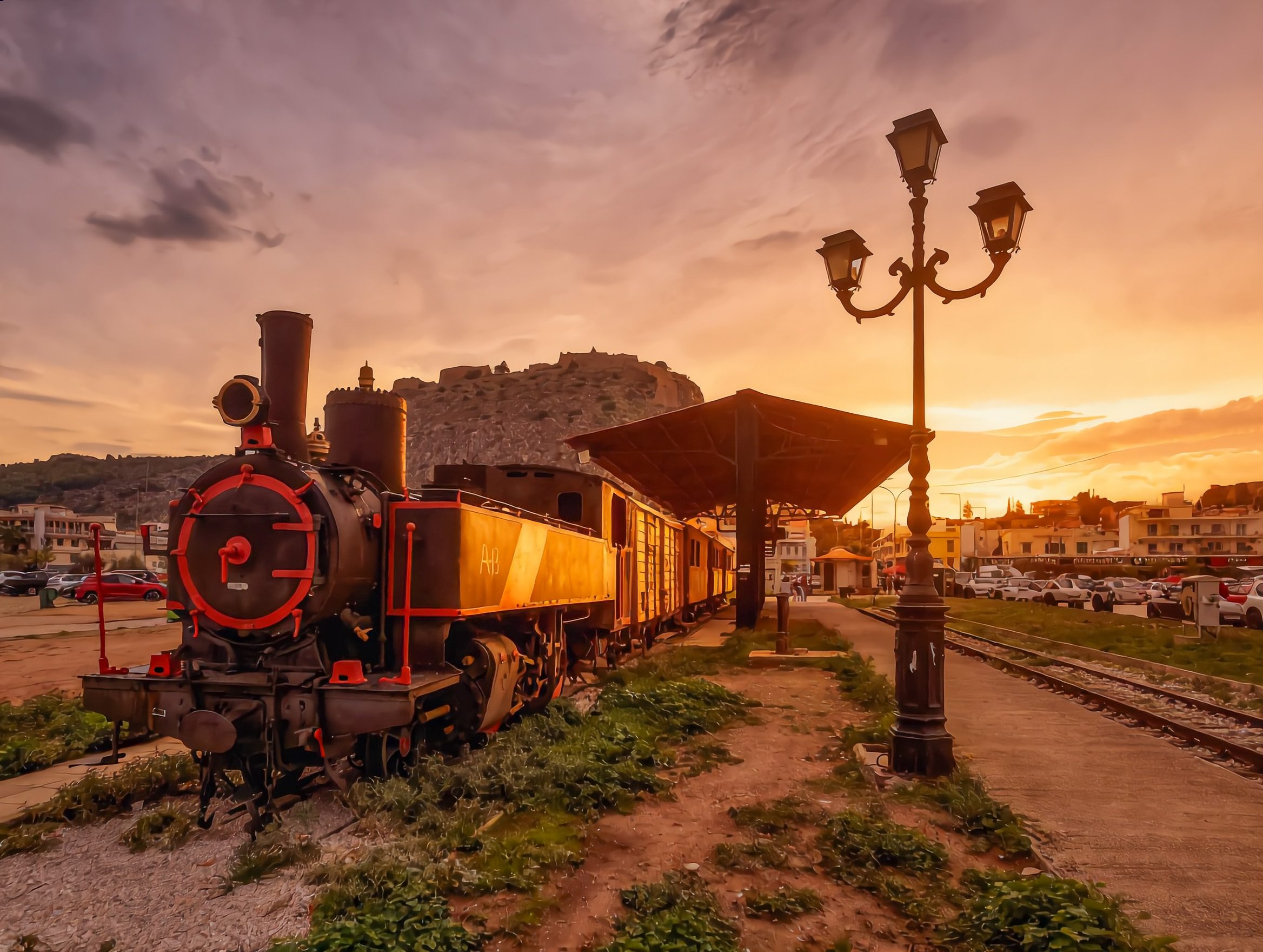 Old Steam Train and Nafplio Old Train Station