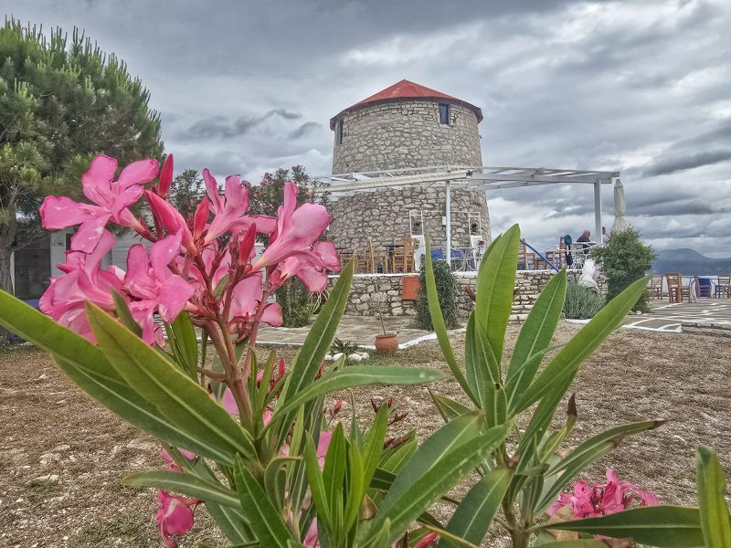 Windmill cafe on Kastos Island