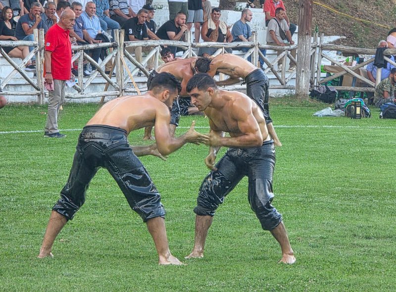 The Pechlevanides Compete: Inside Greece’s Greatest Oil Wrestling Festival