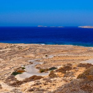 Road from Agia Marina