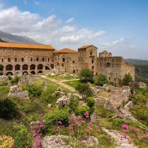 Sparta - May 2019. Mystras is the jewel in Sparta's crown. A wonderful 2 hour walk down from the mountain through this Byzantine town is fantastic!