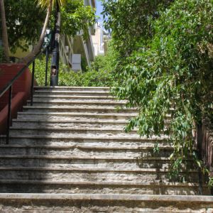 On the way to Mount Lycabettus