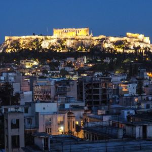 View from Arion Hotel