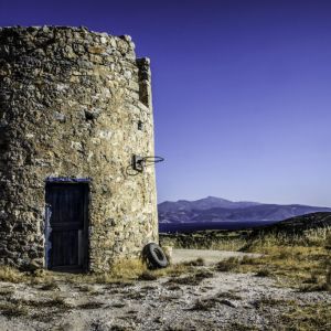 Schinoussa 2015 - Abandoned Windmill