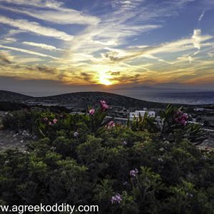 Iraklia 2015 - View from Aiolos Hotel Restaurant