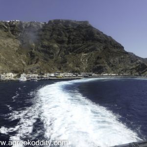 Santorini 2015 - Leaving for Naxos