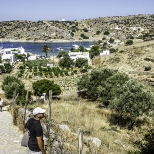 Schinoussa 2015 - Port to Chora