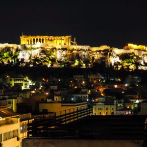 Cocktail on Attalos Roof Terrac