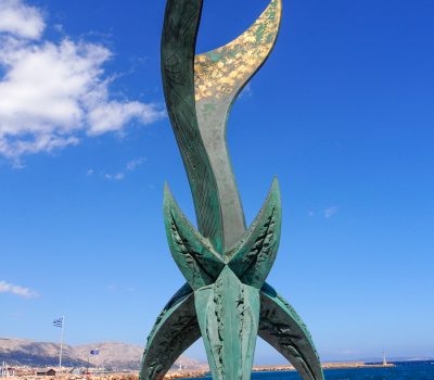 Chios 2022 The Monument to the Chian Fighters of the National Resistance at Chios Harbour