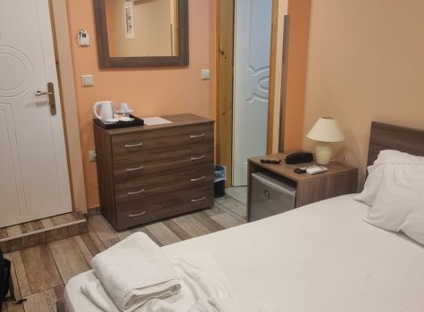 Chios 2022 Bedroom at Cityzen Apartments and Studios