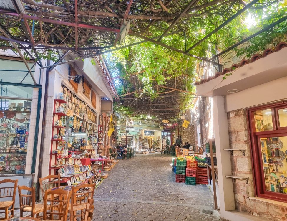 Agiasos Market Place Agiasos Market Place