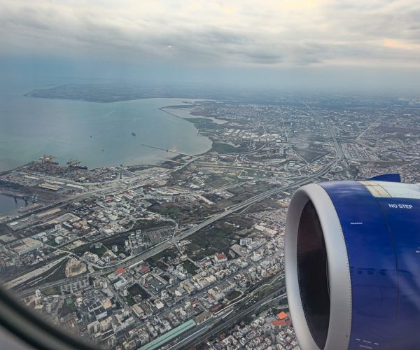 Landing in Thessaloniki
