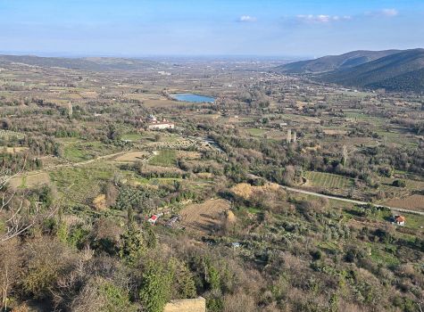 View over Loggos and Ancient Edessa from High Rock