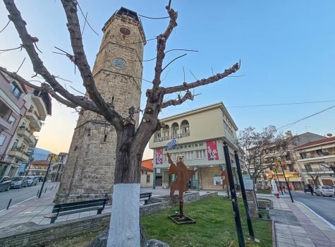 Naoussa Clock Tower