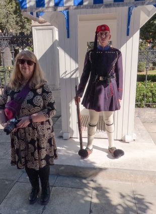 Evzones winter uniform