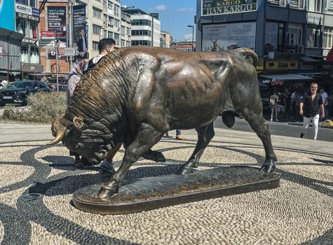 Istanbul Bull statue