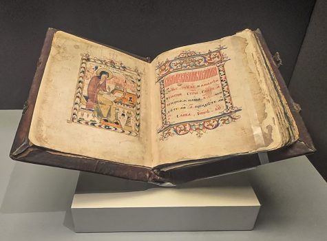 Handwritten hymn book