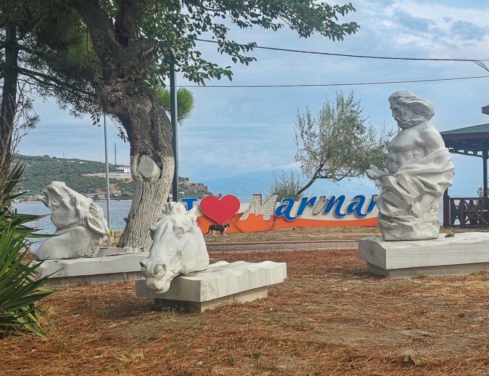 Poseidon sculpture