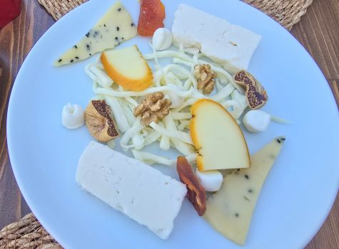Breakfast at the Fengari Hotel, Gokceada