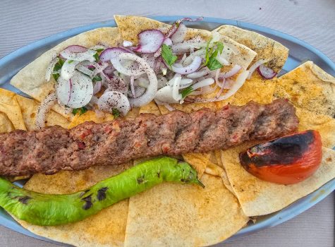 Dinner at the Fengari Hotel, Gokceada Dinner at the Fengari Hotel, Gokceada