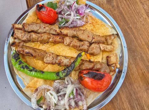 Dinner at the Fengari Hotel, Gokceada Dinner at the Fengari Hotel, Gokceada