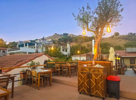 Dinner at the Fengari Hotel, Gokceada Dinner at the Fengari Hotel, Gokceada