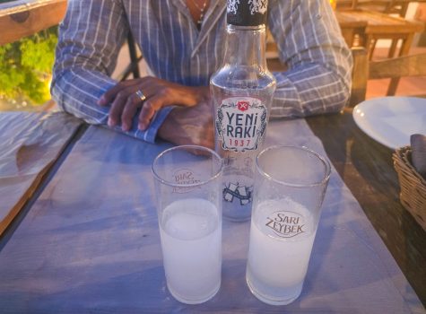 Dinner at the Fengari Hotel, Gokceada Dinner at the Fengari Hotel, Gokceada