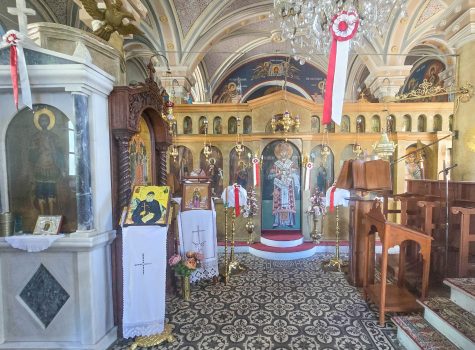 Church of Agios Isidoros Plomari Lesvos