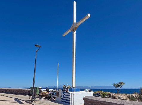 Memorial Cross at Apelli Memorial Cross at Apelli dedicated to swimmers that have lost their lives in nearby waters