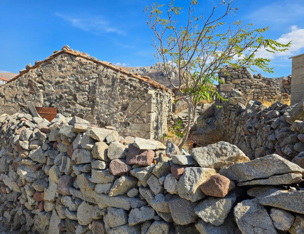 The village of Eresos, Lesvos