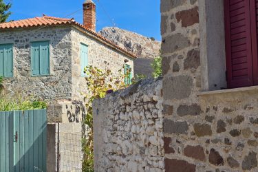 The village of Eresos The village of Eresos