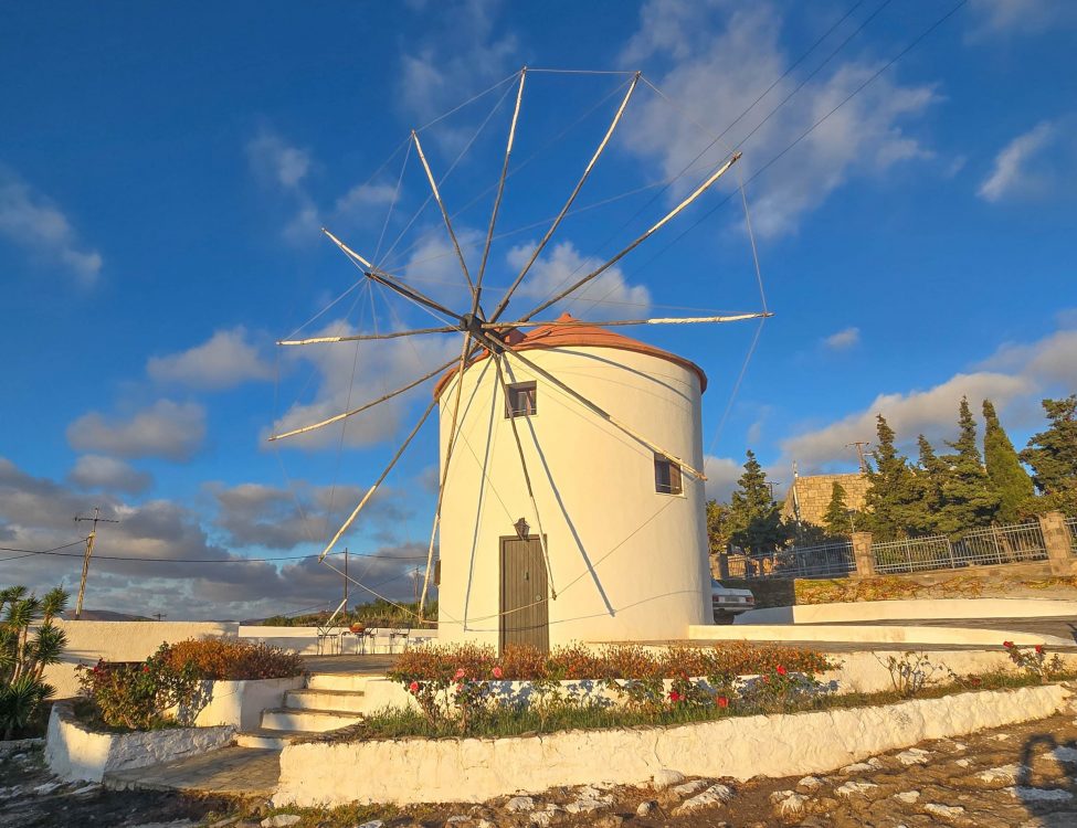 Sigri Windmill View of Sigri Windmill