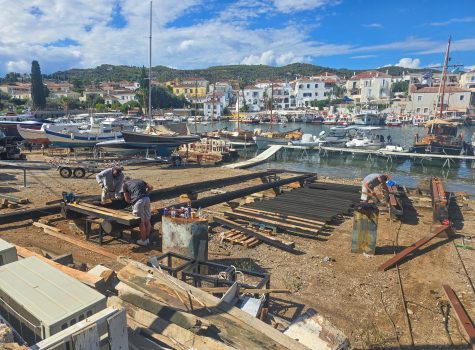 Baltiza, the Old Harbour, Spetses