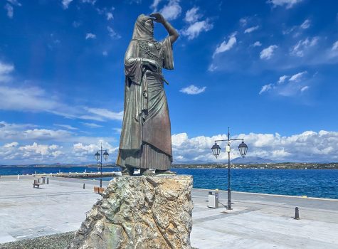 statue of Laskarina Bouboulina statue of Laskarina Bouboulina, Spetses