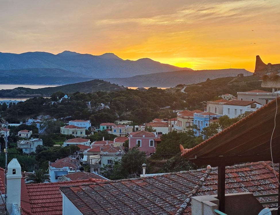 View from Oinousses Studios