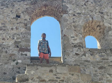 Military observation points in Bozcaada Castle